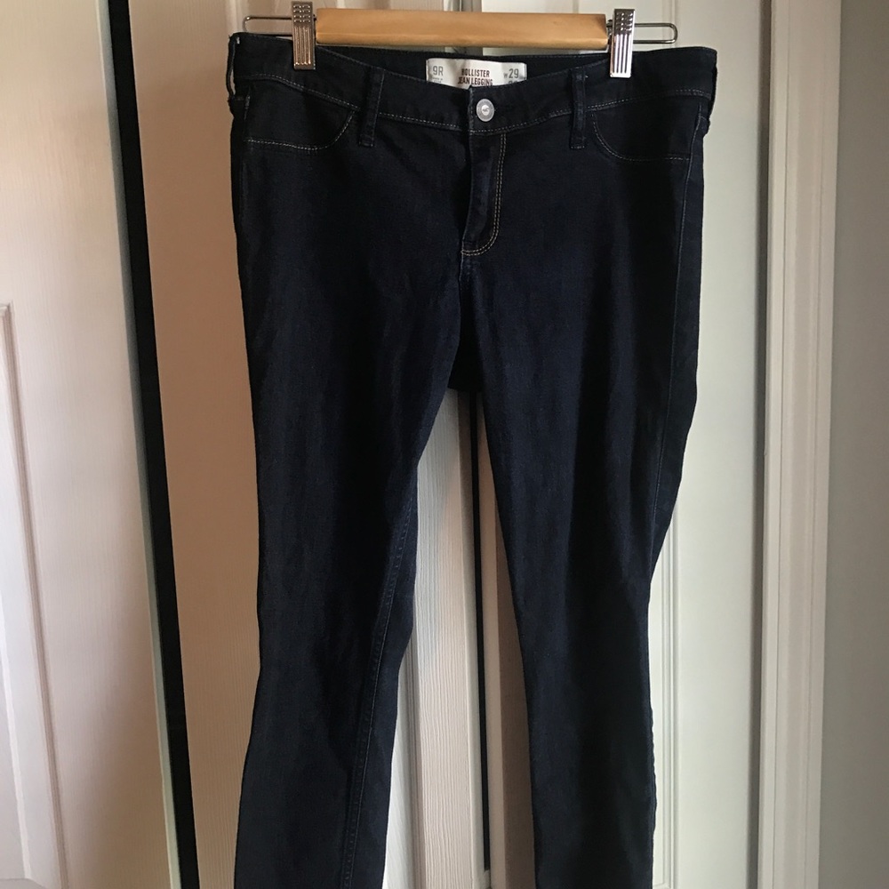 Dark denim Hollister leggings size 29